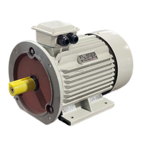 Moteur à induction à courant alternatif triphasé 6-8 kw 2-5hp à vitesse variable 220v/380v 1450/2880 R/min IE1-IE3 de montage à bride en fonte