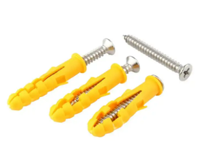 Type de poisson <span class=keywords><strong>Tube</strong></span> M3 mur d'ancrage mur panneau de gypse galvaniser auto-bois taraudage Hyrax Expansion Nylon femelle et mâle vis - Product Image 4