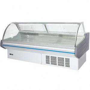 Precio más bajo vitrina de vidrio de plástico con estantes y estantes de vidrio rodante pastel congelador refrigerador - Product Image 2
