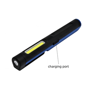 Lampe de travail LED COB mince rechargeable Lampe torche à pince magnétique Lampe d'inspection portable USB Mini lampe de mécanicien pour <span class=keywords><strong>garage</strong></span> - Product Image 2