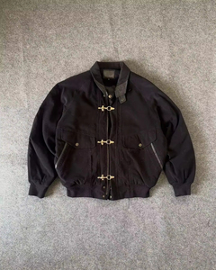 Chaquetas Varsity Personalizadas con Cierre <span class=keywords><strong>de</strong></span> Hebilla <span class=keywords><strong>de</strong></span> <span class=keywords><strong>Bombero</strong></span>, Estilo Cuadrado, al por Mayor, Chaquetas <span class=keywords><strong>de</strong></span> Motocicleta para Hombre - Product Image 1