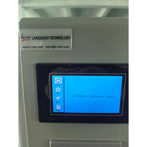เครื่องทดสอบความหนาของจีโอเท็กซ์ไทล์แบบผิวหยาบ ISO 5084 ASTM D5994 เครื่องวัดความหนาของสิ่งทอ เครื่องวิเคราะห์ความหนาของจีโอเท็กซ์ไทล์ - Product Image 5