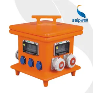 Saipwell Portable Outdoor Power Distribution Box for Stage and performance show Light control system Offer custom