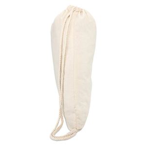 Wholesale Double <b>String</b> Eco Organic Cotton Canvas Drawstring <b>Bag</b> With Custom Logo - Product Image 4