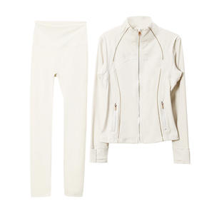 เสื้อโยคะเลมอน ชุดออกกำลังกายแขนยาว ชุดโยคะสำหรับผู้หญิง บอดี้สูทสำหรับพิลาทิส เสื้อวิ่งแขนยาว เสื้อกล้ามผู้หญิง แจ็คเก็ต - Product Image 5