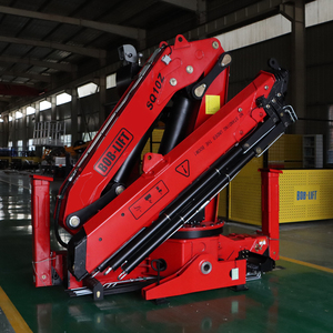 Grúa Articulada Hidráulica Bob-Lift de 5, 8 y 10 Toneladas, Grúa Montada en Camión con <span class=keywords><strong>Canastilla</strong></span> para Maquinaria de Construcción - Product Image 1
