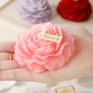 Candele Profumate Artigianali a Forma di Peonia, Decorazione Classica per la Casa, Souvenir Romantico per San Valentino e Pasqua - Product Image 6