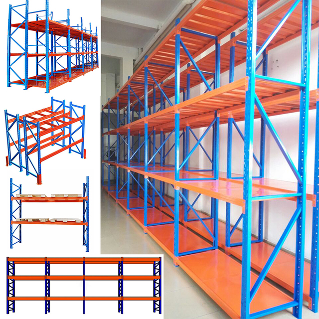 Industrial Steel Warehouse Racking System with 30000kg Capacity Powder Coated Anti-Collision Heavy Duty Pallet Rack