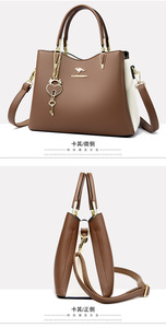 Bolsos de Mano de Lujo para Mujer, Diseño de Moda, Gran Capacidad, Bolso Tote Casual, Sac à Main, Bolsos de Hombro de Cuero PU de Calidad para Damas - Product Image 4