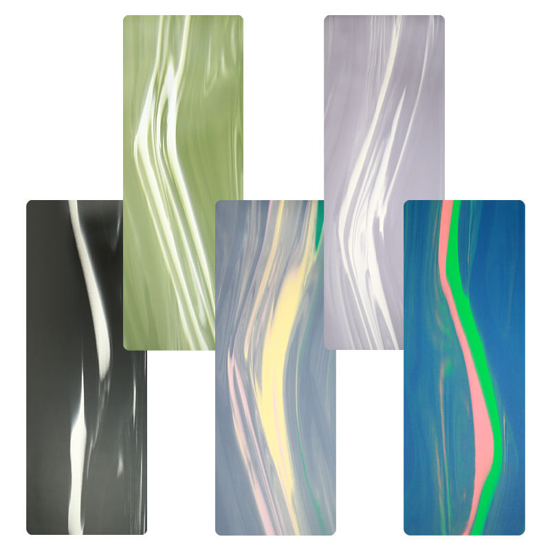 Tapete de yoga de PU con bloques de color