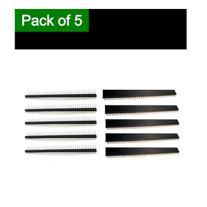 ขั้วต่อพิน Arduino Prototype 40 พิน แบบตัวผู้และตัวเมีย ระยะห่างพิน 2.54 มม. สำหรับงานอิเล็กทรอนิกส์ DIY วงจร Raspberry Pi และ Breadboard - Product Image 3