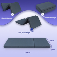 Couverture de matelas pliable 3D Mesh Air Nest 3, matelas en POE polymère haute performance
