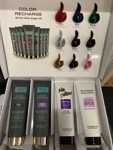 Nhãn Hiệu Riêng Thuốc Nhuộm Tóc Màu Set Bạch Kim Decoloring Kem Tẩy Trắng Không Có Vàng Dầu Gội Tím - Product Image 5