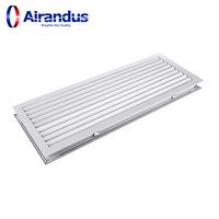 Grille de ventilation en plastique pour système de CVC, retour d'air