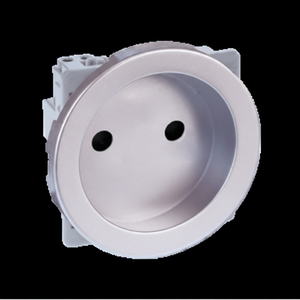 COMETE Enchufe plateado de 2 piezas para enchufes y enchufes de su hogar u oficina - Product Image 1