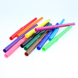 12pcs haute qualité non toxique fabrication fournitures ensemble emballage nouveau design <span class=keywords><strong>12</strong></span> couleur marqueur <span class=keywords><strong>feutre</strong></span> stylo en pvc - Product Image 5