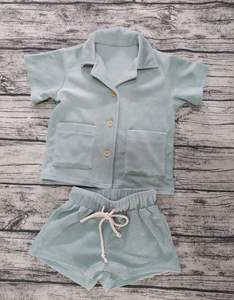 Conjuntos de Ropa para Niños de Felpa Francesa, Conjuntos de Dos Piezas para Bebés Niños - Product Image 6