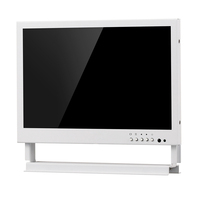 Moniteur LCD HD blanc 10.1 pouces 10 ", cueillette d'oreille, photographie médicale, cadre de congélation, endoscope, caméra, microscope, moniteur vidéo