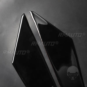 1 Paire de Caches de Phares Noirs pour BMW X1 E84 2009 2010 2011 2012 2013 2014, Autocollants de Voiture, Garnitures de Phares - Product Image 3