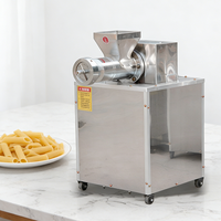 Machine à pâtes italienne entièrement automatique en acier inoxydable, extrudeuse de spaghetti et de macaroni pour usine alimentaire