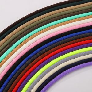 7mm 8mm Polyester Drawcord Round Cord Colorful Drawstring Rope Drawtstring Cord for Shoes Garments Packaging With Drip Head - Product Image 3