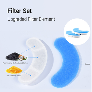 Distributeur d'eau automatique pour chat avec filtre à circulation, bol d'eau intelligent pour chien, accessoires pour chat, distributeur d'eau pour animaux de compagnie - Product Image 6