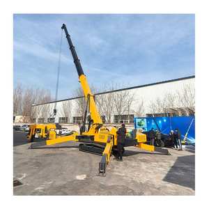 رافعة عنكبوتية 5 طن بذراع هيدروليكي تلسكوبي مع تحكم عن بعد للأعمال الإنشائية - Product Image 2