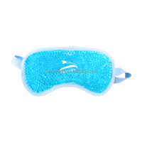 Masque oculaire réutilisable chaud et froid à billes de gel – Compression pour le soulagement des yeux secs et des maux de tête – Produits de soin des yeux