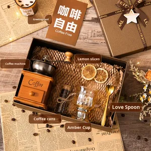 Set de <span class=keywords><strong>Regalo</strong></span> Ejecutivo de Alta Gama, Estilo Moderno, Práctico y Creativo, Cafetera, Elegante <span class=keywords><strong>Caja</strong></span> de <span class=keywords><strong>Regalo</strong></span> <span class=keywords><strong>para</strong></span> Profesores, Mejores Amigos, Novia - Product Image 6
