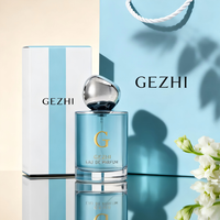 Flacon de parfum vide de luxe haut de gamme 100 ml pour homme, livraison gratuite, flacon de parfum de luxe avec emballage