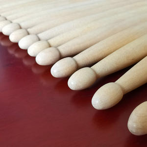 <span class=keywords><strong>Baquetas</strong></span> de Arce 5A para Tambores de Percusión y Tambores de Jazz para Principiantes, Mazos de Percusión para Niños con Impresión de Logotipo Disponible - Product Image 3