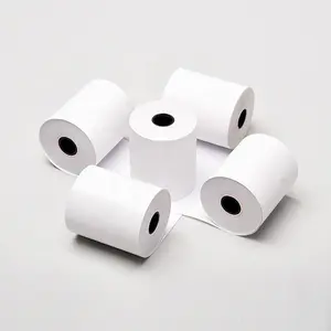 Thermal Paper Roll Customized 50 Gsm High Quality 57 X 40 Mm Cash Roll ATM Roll Custom