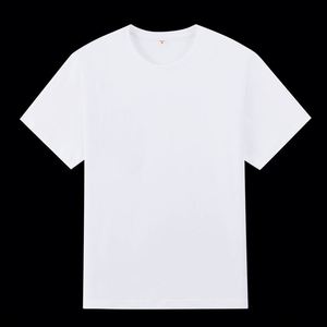 White Unisex 180gsm Tshirts Men Blank Round Neck Custom Logo 100% Heavy Premium Organic Cotton T <b>Shirts</b> Wholesale - Product Image 1