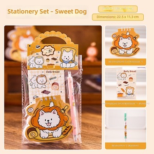 Adorable Set de Papelería con Diseño de Perro West Highland, Cuaderno y Bolígrafo de Gel para Niños, Regalos para Fiestas de Cumpleaños - Product Image 5