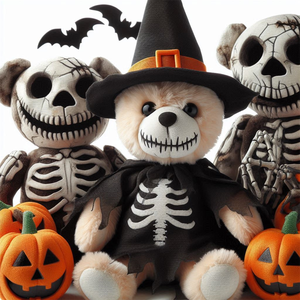 ตุ๊กตาสัตว์ยัดไส้ฟักทองหมีสีส้มนิ่มตุ๊กตาหมีบาร์โทโลมิว - Product Image 2