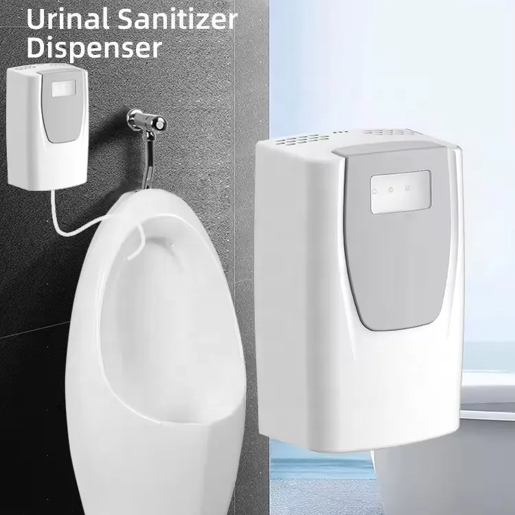 ODM Popular Touchless eléctrico montado en la pared urinario automático desinfectante Gel de manos dispensador de jabón de espuma líquida para inodoro