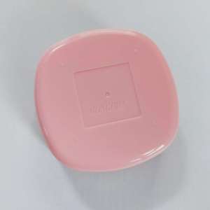 Portable <b>Retainer</b> <b>Case</b> With Mirror Orthodontic Storage Box For Invisalign Aligners Sky Blue Pastel White ABS Material - Product Image 2