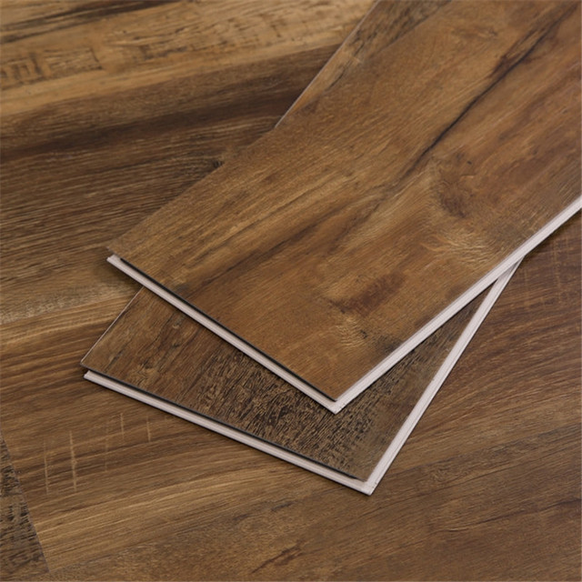 Wood Grain Spc Flooring 6mm Waterproof Lvp Spc Floating Floors Spc Click Floor With Ixpe