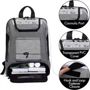 Sac à dos pour bouteille d'oxygène, sac de transport pour cylindre d'oxygène, sac pour concentrateur d'oxygène portable, échantillon gratuit - Product Image 3