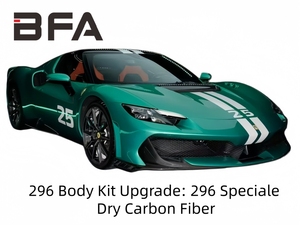 Kit Carrozzeria Completo in Fibra di Carbonio BFA Stile 296 Speciale per <span class=keywords><strong>Ferrari</strong></span> 296, Resistente all'Usura e Leggero - Product Image 6