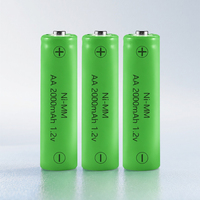 Batterie Ni-MH 1,2 V de remplacement, batterie rechargeable AA Ni-MH pour jouets électroniques, batterie Ni-MH écologique, pack de piles