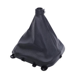 Fcgsk Housse anti-poussière en cuir pour levier de vitesse, noire, pour voitures modernes, type bouton FC-M03 - Product Image 3