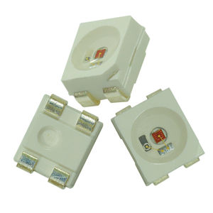 <span class=keywords><strong>Diodo</strong></span> SMD 3528 de <span class=keywords><strong>Polaridad</strong></span> Inversa, 14mil, 0.2W, 2V, Rojo Súper Brillante, 620-630nm, 1000-1200mcd - Product Image 5