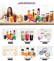 Bocaux en plastique pour desserts pour animaux de compagnie avec couvercle facile à ouvrir, bocaux en plastique pour gâteaux mousse, bocaux en plastique