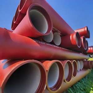 Tuyau en fonte ductile centrifugée de classe K9 ISO2531 avec revêtement en zinc et bitume - Product Image 6