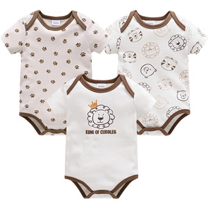Set di <span class=keywords><strong>abbigliamento</strong></span> 2025 a gamba aperta da <span class=keywords><strong>0</strong></span> a <span class=keywords><strong>3</strong></span> <span class=keywords><strong>mesi</strong></span> Set di tuta in cotone organico al 100 per cento per indossare il bambino - Product Image 5