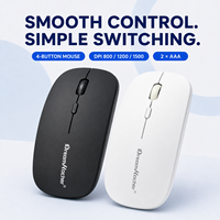 Ensemble clavier et souris sans fil RF ultra-mince, 67 touches, 1200 DPI, touches multimédias, pour la maison et le bureau, en stock