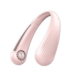 Ventilador de Cuello Portátil Mini Sin Aspas Recargable por USB Silencioso Deportivo 3 Velocidades Ajustables para el Verano Súper Fresco - Product Image 1