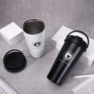 Vaso de Café de Acero Inoxidable al Vacío de 500 ml - Vaso Portátil para Uso en Vehículos - Product Image 2