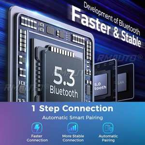 Adaptateur de voiture Joyroom, émetteur FM audio, Bluetooth 5.3, FM AUX, amplification des basses, 3 ports PD&QC 3.0, FM Bluetooth pour voiture - Product Image 6